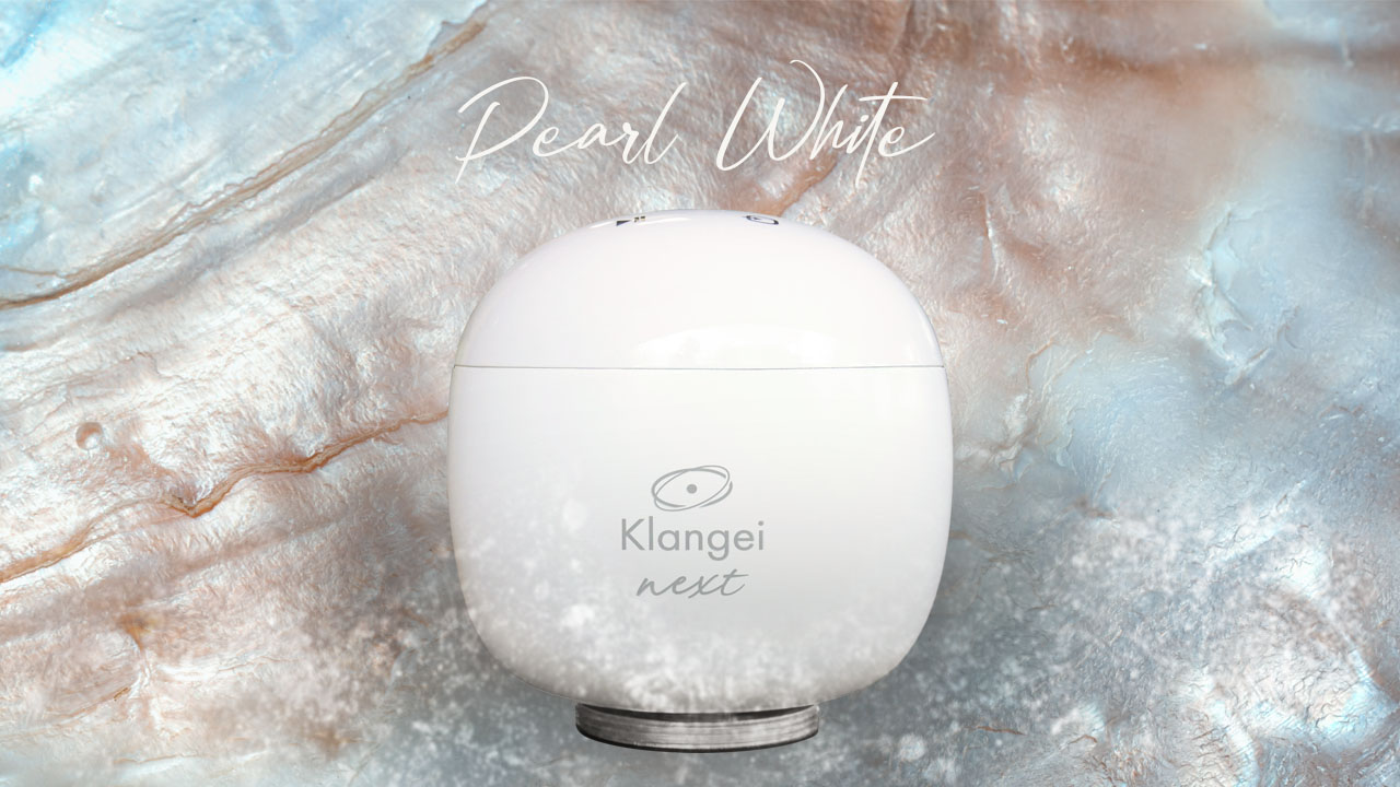 Klangei next pearl white