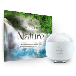 Magic Nature, Natursounds, Naturaufnahmen, Klangei next, Entspannungsmusik, Tiefenentspannung, Vogelgezwitscher, Meeresrauschen, Bach, Wald, Grillen, 3D-Audio, 3D-Aufnahmen, Binaural