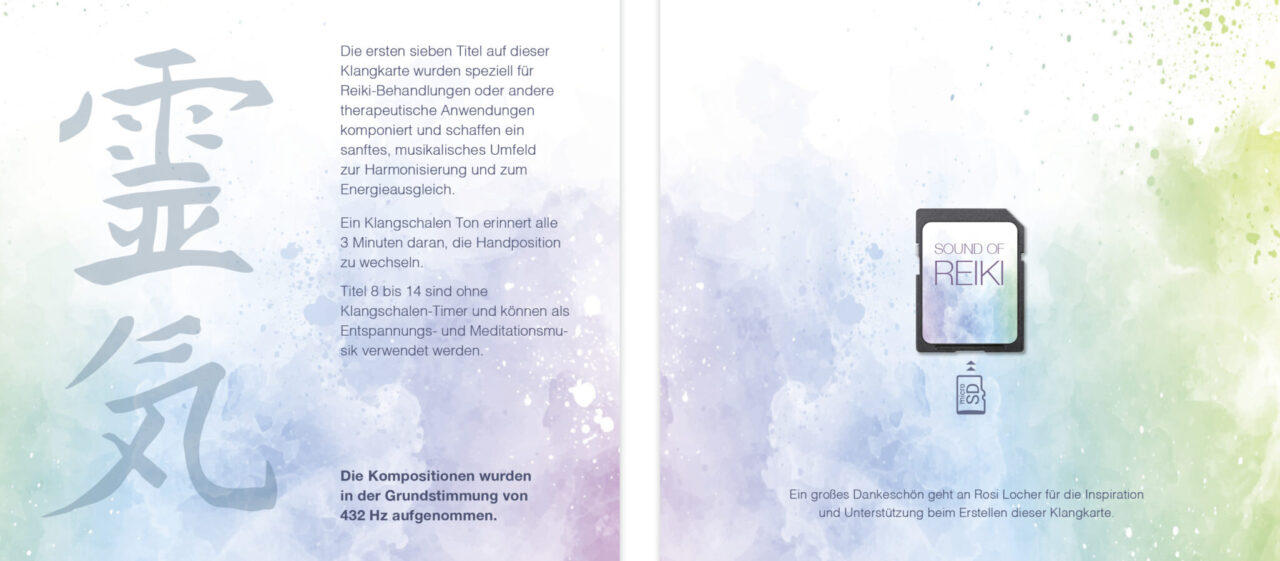 Klangkarte Sound of Reiki