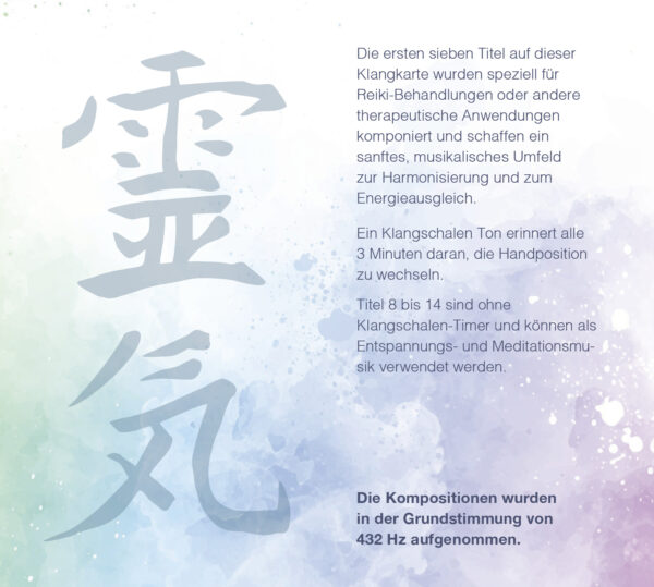 Klangkarte: Sound of Reiki – Bild 3